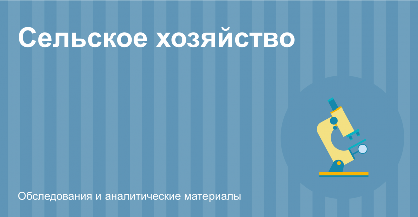 Сельское хозяйство Республики Марий Эл в сельскохозяйственных организациях за январь-июль 2023